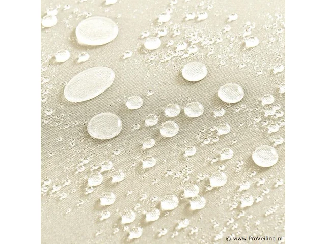 Windscherm / zonnescherm dubai 500 x 180 cm - beige - afbeelding 7 van  8