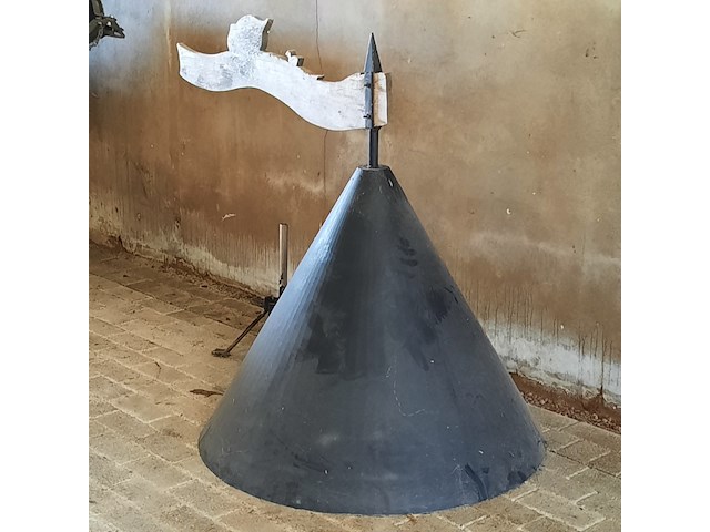 Windvaan met steun - afbeelding 7 van  7