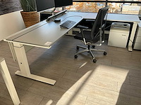 Wini height-ajustable bureau-setup - afbeelding 1 van  7