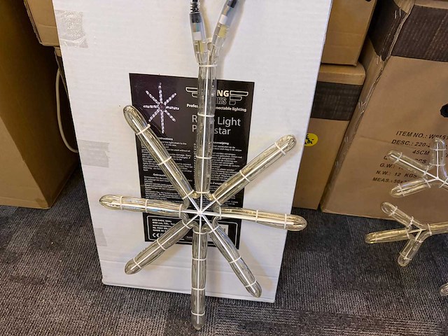 Wink links ornament kerstverlichting / buitenverlichting (42x) - afbeelding 7 van  9