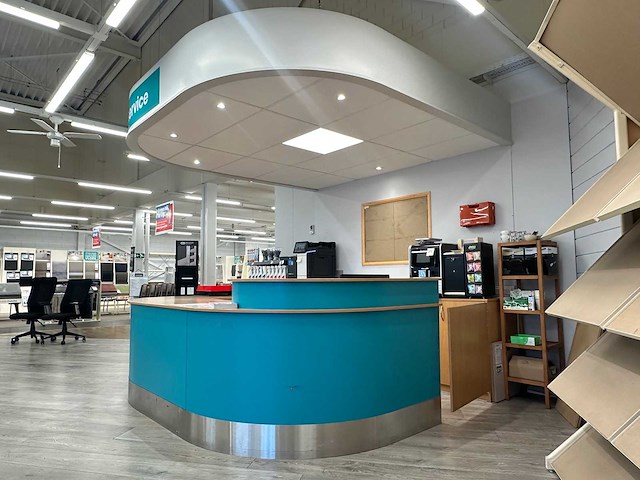 Winkel toonbank met bovenbouw - afbeelding 1 van  6