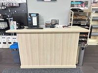 Winkelbalie met kast - afbeelding 1 van  9