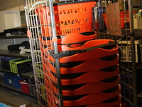 Winkelmandjes verrijdbaar ca 22 stuks - afbeelding 1 van  11