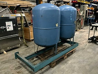 Winkelmann & pannhoff reflex 500 dubbele skid gemonteerde buffertanks - afbeelding 1 van  5