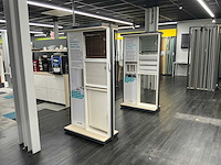 Winkelmeubel voor rolgordijnen (4x)