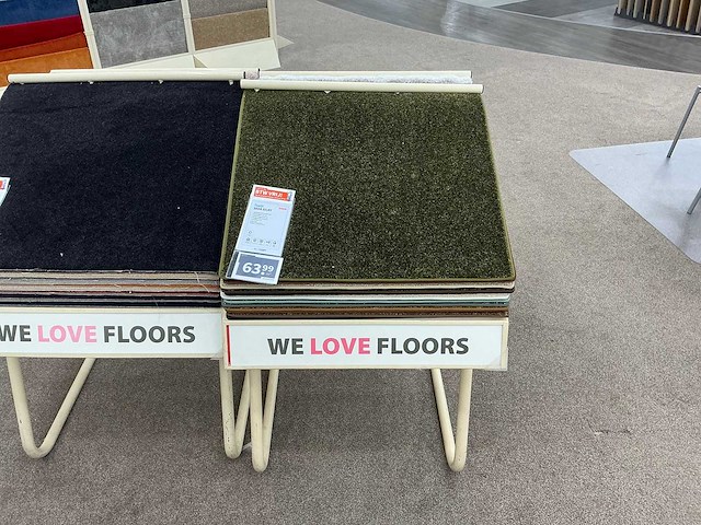 Winkelrek met tapijt samples (16x) - afbeelding 2 van  8