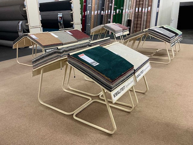 Winkelrek met tapijt samples (20x) - afbeelding 1 van  8