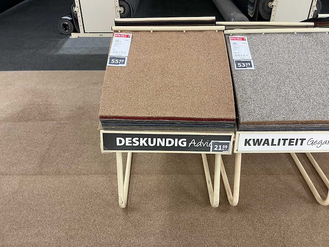 Winkelrek met tapijt samples (20x) - afbeelding 2 van  8