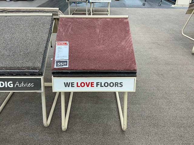 Winkelrek met tapijt samples (24x) - afbeelding 3 van  10