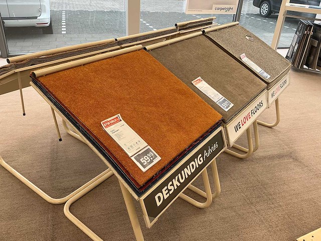 Winkelrek met tapijt samples (40x) - afbeelding 8 van  16