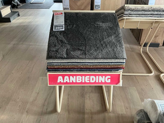 Winkelrek met tapijt samples (9x) - afbeelding 2 van  6