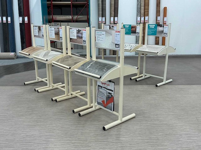 Winkelrek met vinyl samples (10x) - afbeelding 1 van  9