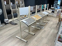 Winkelrek met vinyl samples (5x)