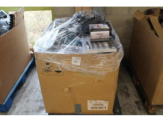 Winkelretouren in palletdoos. - afbeelding 1 van  2