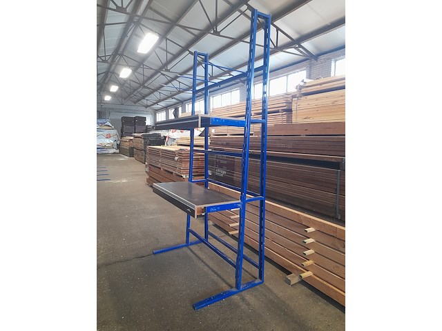 Winkelstelling / kopstelling, breedte 132 cm - afbeelding 3 van  8