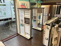 Winkelstelling raamdecoratie (2x)