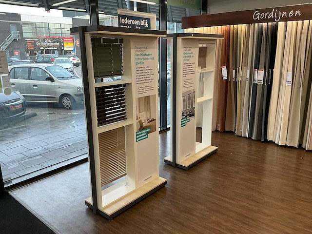 Winkelstelling raamdecoratie (3x) - afbeelding 1 van  4