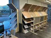 Winkelstelling voor vloer samples