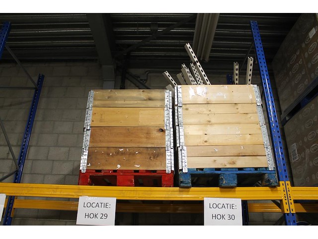Winkelstellingen in diverse uitvoeringen op 13 pallets. - afbeelding 6 van  9