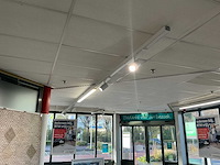 Winkelverlichting 100 meter rails met led balken en 35 spots - afbeelding 2 van  5