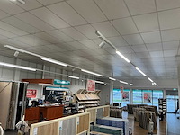 Winkelverlichting 100 meter rails met ledbalken en 18 spots - afbeelding 5 van  5