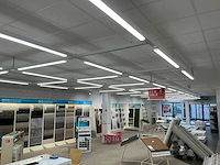 Winkelverlichting 100 meter rails met ledbalken en 22 spots - afbeelding 3 van  7