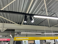 Winkelverlichting, 100 meter rails met ledbalken en 32 spots - afbeelding 3 van  6