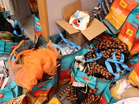 Winkelvoorraad halloween producten in 36 shopper tassen, in zeer brede variatie. - afbeelding 5 van  11