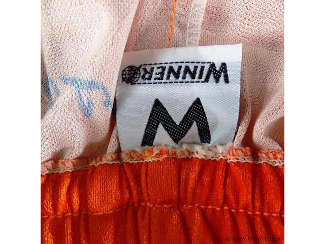 Winner korte oranje broek - afbeelding 3 van  3