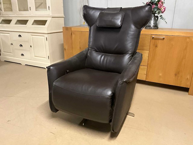 Winnipeg leren relaxfauteuil - afbeelding 12 van  18