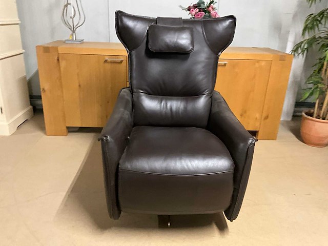 Winnipeg leren relaxfauteuil - afbeelding 14 van  18