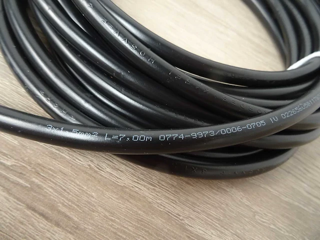 Winsta - 0774-9973/0006-0705 - 3g 1,5mm2 - patchkabel 7 mtr (128x) - afbeelding 2 van  2