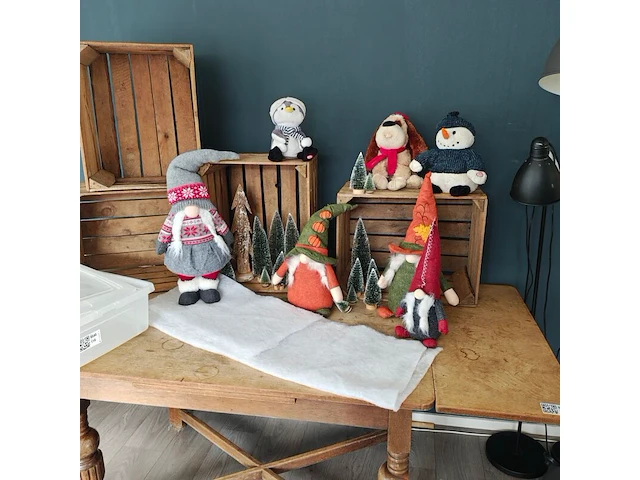 Winter decoratie, excl. aardappelkisten - afbeelding 1 van  3