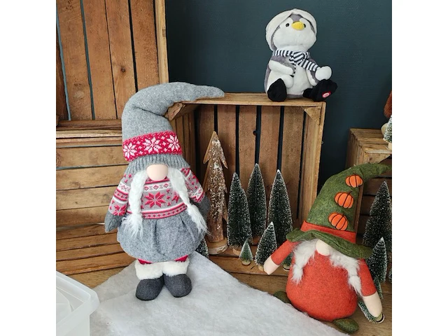 Winter decoratie, excl. aardappelkisten - afbeelding 2 van  3