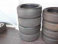 Winterbandenset hankook winter cept evo 2 met maatvoering 245/40 r21 100v, profieldiepte 2x circa 3 mm en 2...