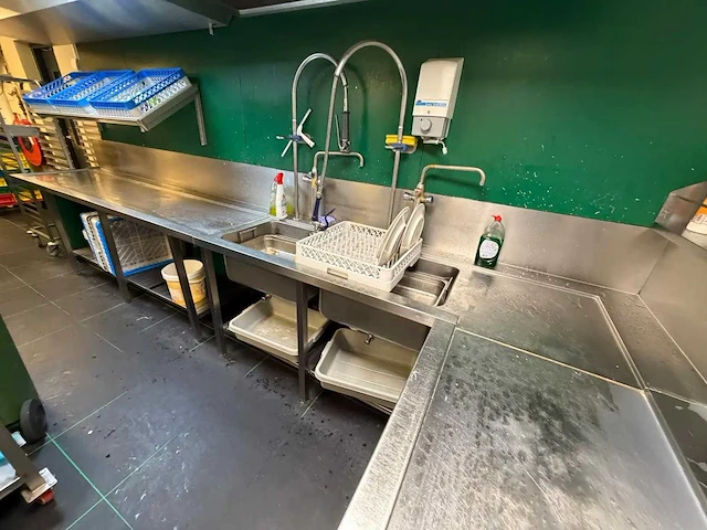 Winterhaler - rvs aanvoer-spoeltafel - afbeelding 1 van  11