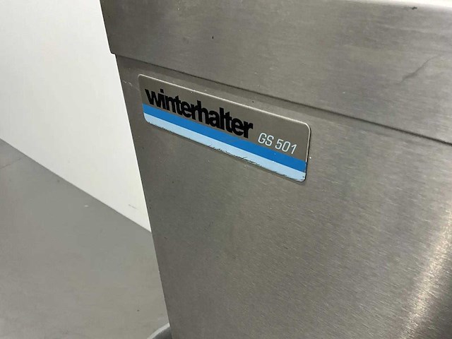Winterhalter - gs 501 - korvenvaatwasmachine - afbeelding 5 van  9