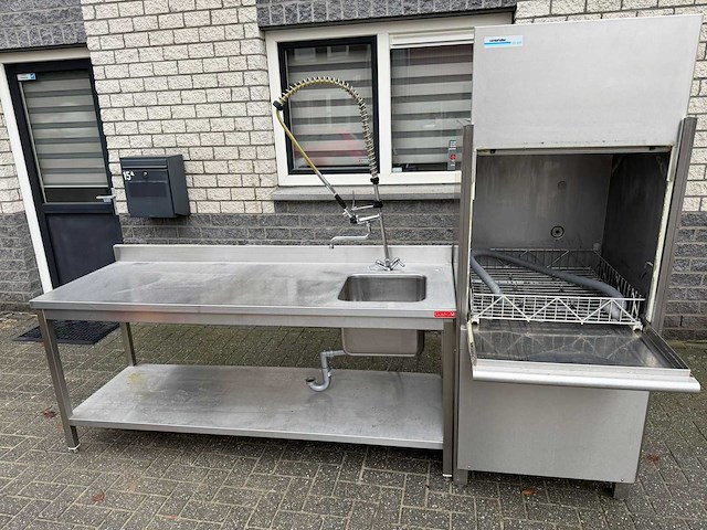 Winterhalter - gs640 gereedschapwasser / pannen wasser - korvenvaatwasmachine - afbeelding 2 van  7