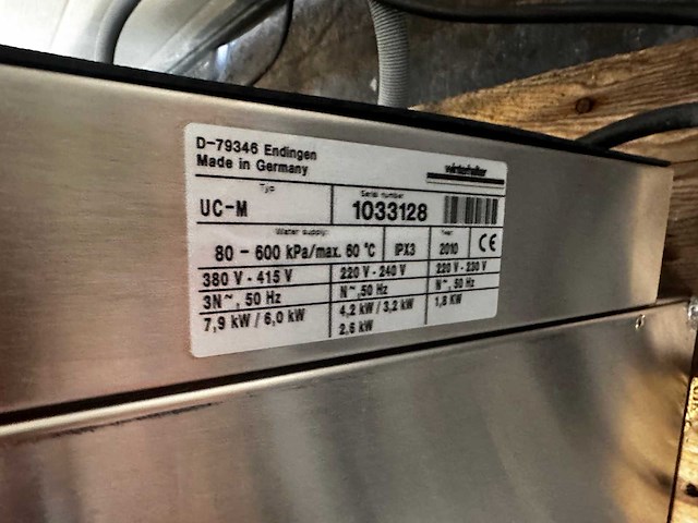 Winterhalter - uc-m - korvenvaatwasmachine - afbeelding 4 van  4