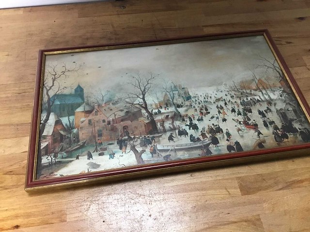 Winterlandschap - afbeelding 2 van  3