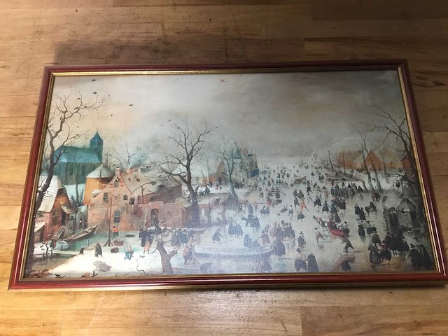 Winterlandschap - afbeelding 1 van  5