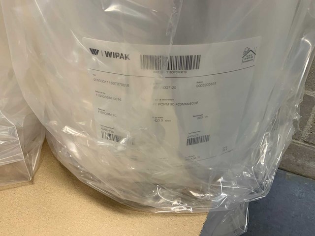 Wipak fitform 90 423mmx800m verpakkingsmaterialen (15x) - afbeelding 5 van  5