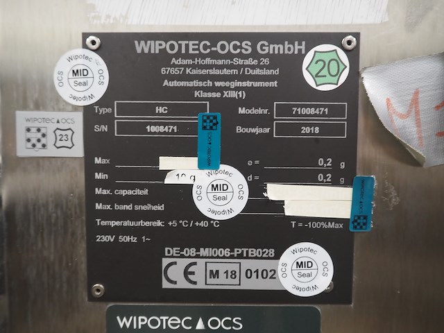 Wipotec ocs gmbh - afbeelding 5 van  13