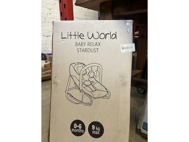 Wipstoel, 1x babyswing, little world - afbeelding 2 van  5