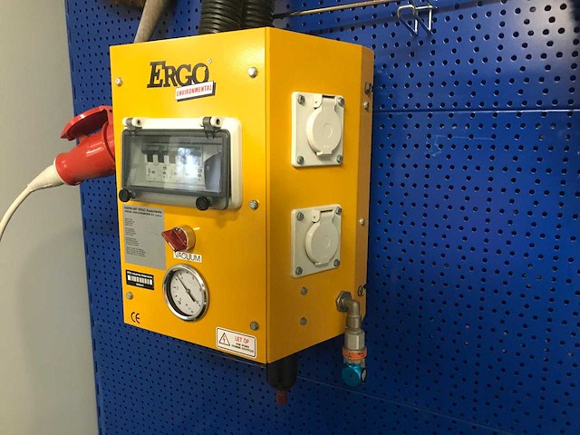 Wirbel industriële stofafzuiger met ergobox energiezuil - afbeelding 8 van  21