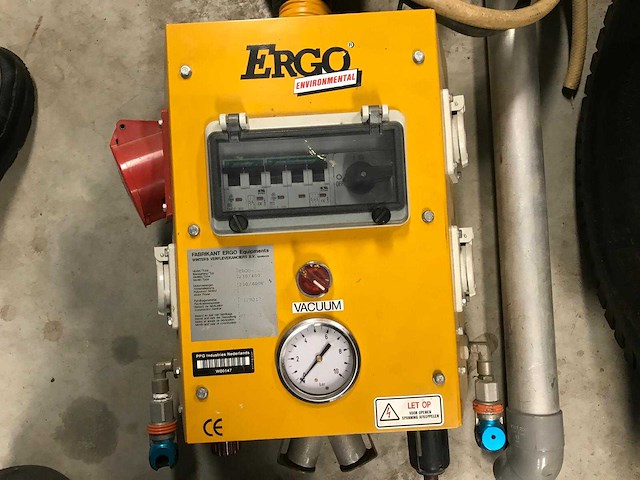Wirbel industriële stofafzuiger met ergobox energiezuil - afbeelding 8 van  15