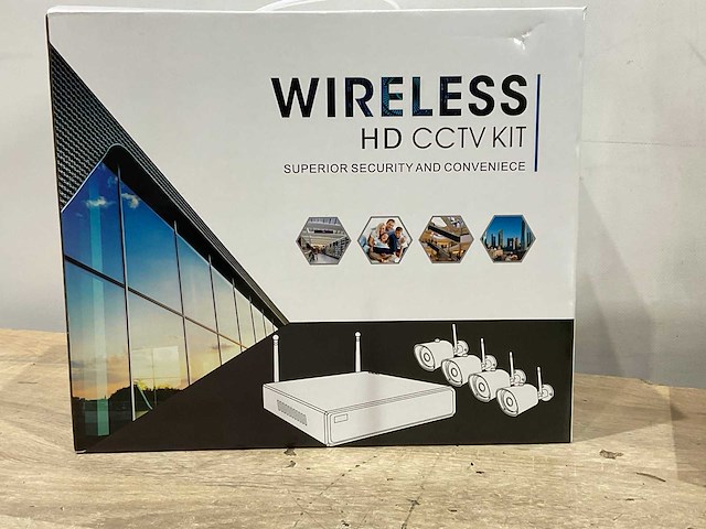 Wireless - hd cctv kit - beveiligingscamera’s - afbeelding 8 van  9