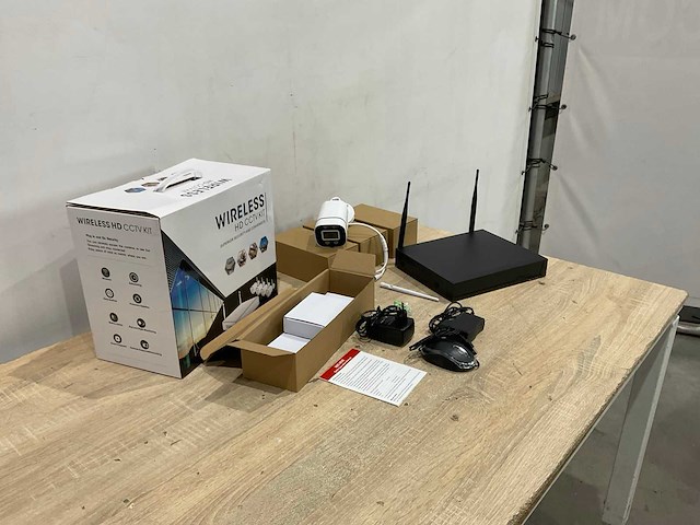 Wireless - hd cctv kit - beveiligingscamera’s - afbeelding 2 van  9