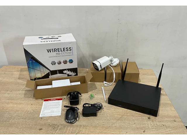 Wireless - hd cctv kit - beveiligingscamera’s - afbeelding 3 van  9