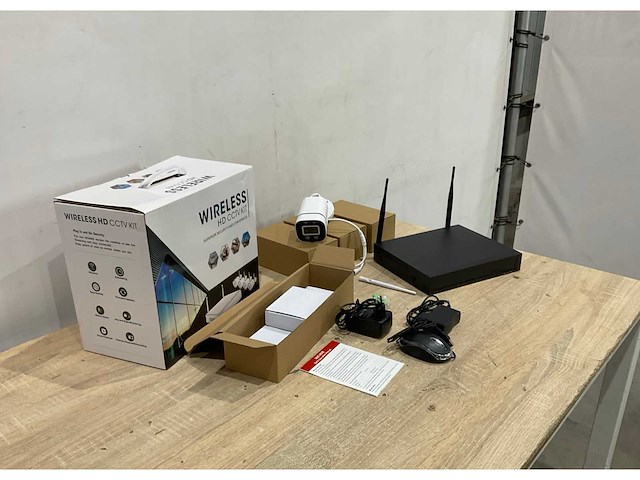 Wireless - hd cctv kit - beveiligingscamera’s - afbeelding 2 van  9